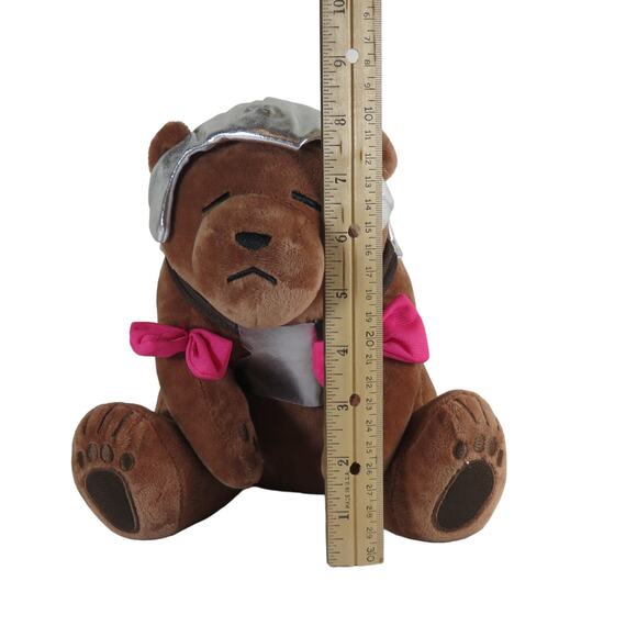 Critical Role Vex Trinket Plush Bear, Knight Helmet Pink Bows Legend Vox Machina - Picture 11 of 13